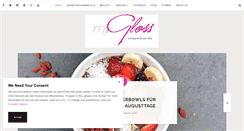 Desktop Screenshot of mygloss.ch